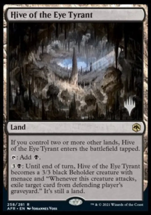 Hive of the Eye Tyrant (Promo Pack) [Dungeons & Dragons: Adventures in the Forgotten Realms Promos] - MTG Single
