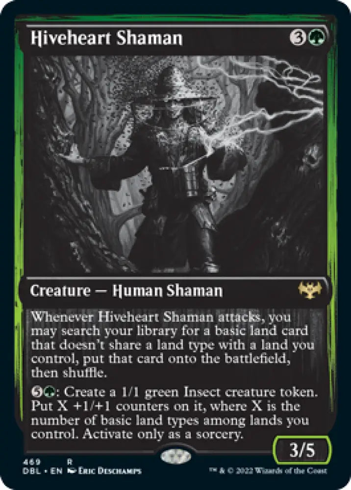 Hiveheart Shaman [Innistrad: Double Feature] - MTG Single