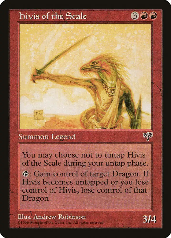 Hivis of the Scale [Mirage] - MTG Single