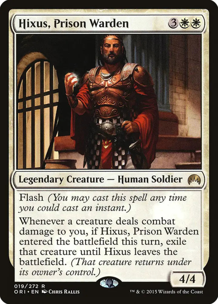 Hixus Prison Warden [Magic Origins] - MTG Single