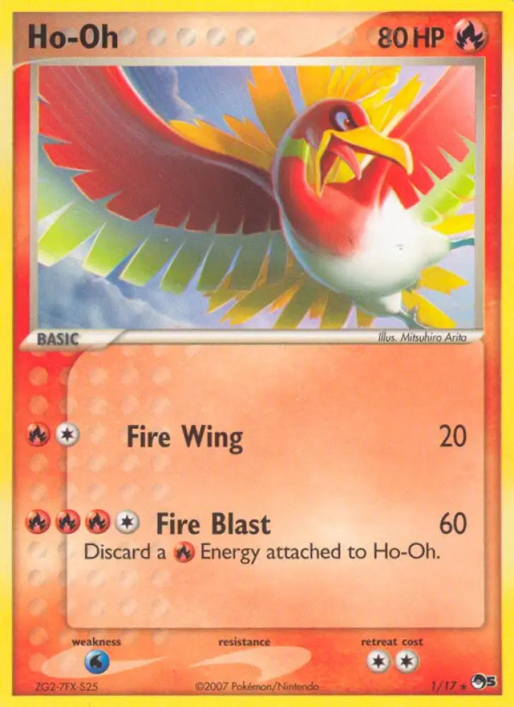 Ho-oh (1/17) [POP Series 5] - Pokemon Single