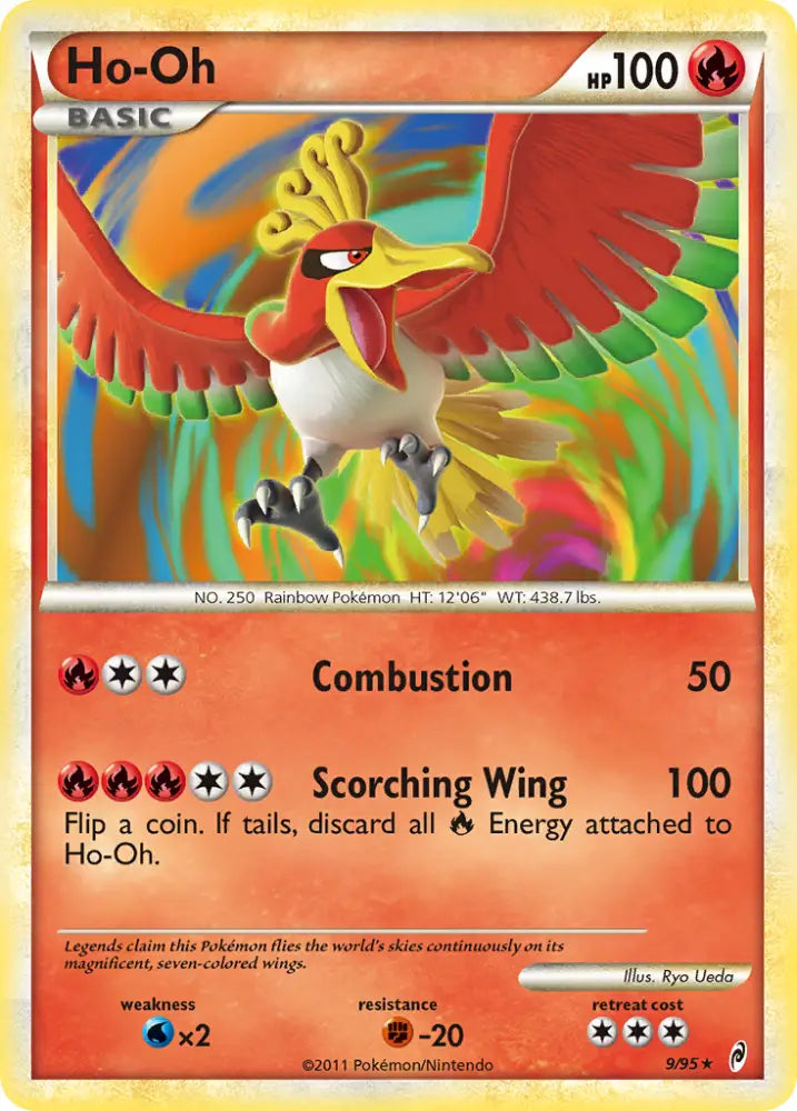 Ho-Oh (9/95) [HeartGold & SoulSilver: Call of Legends] - Pokemon Single