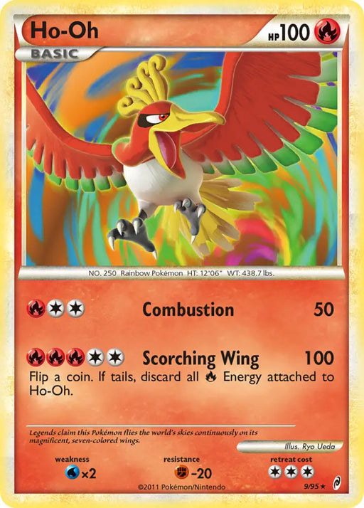 Ho-Oh (9/95) [HeartGold & SoulSilver: Call of Legends] - Pokemon Single
