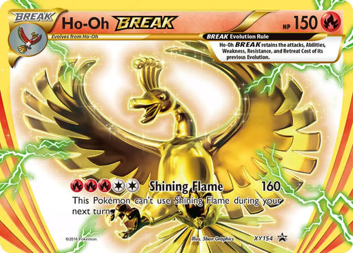 Ho-Oh BREAK (XY154) [XY: Black Star Promos] - Pokemon Single