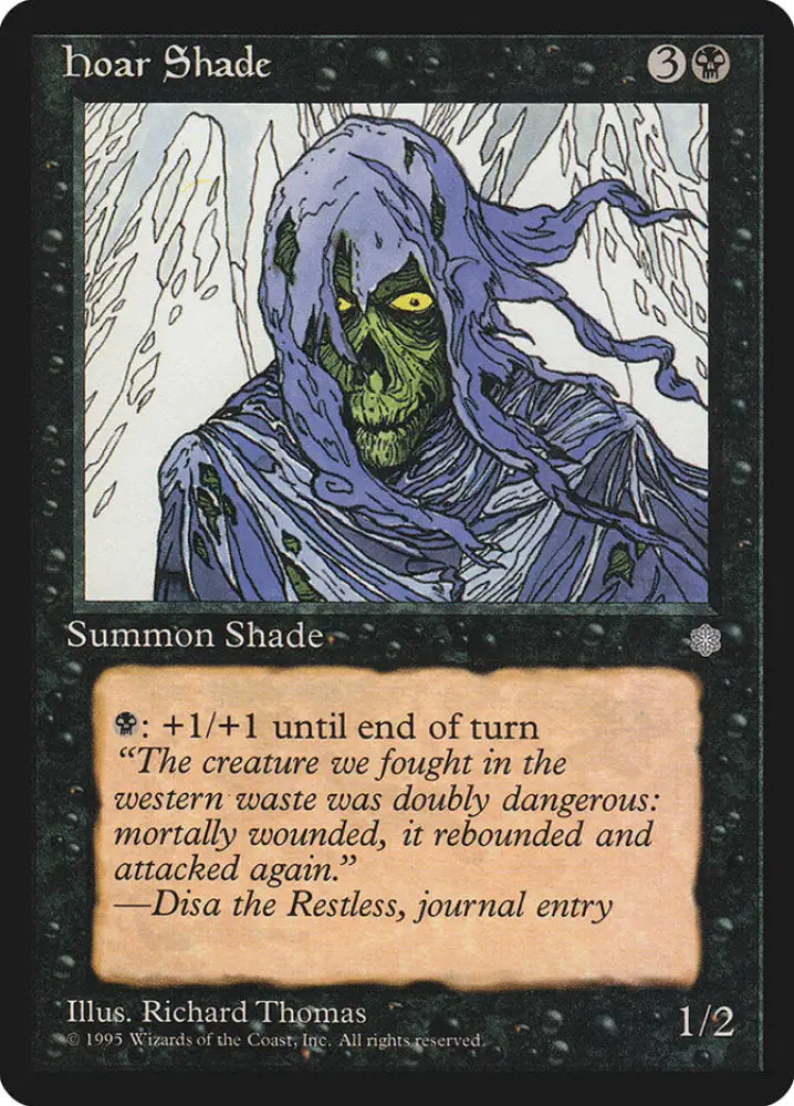 Hoar Shade [Ice Age] - MTG Single