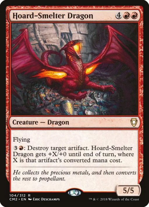 Hoard-Smelter Dragon [Commander Anthology Volume II] - MTG Single