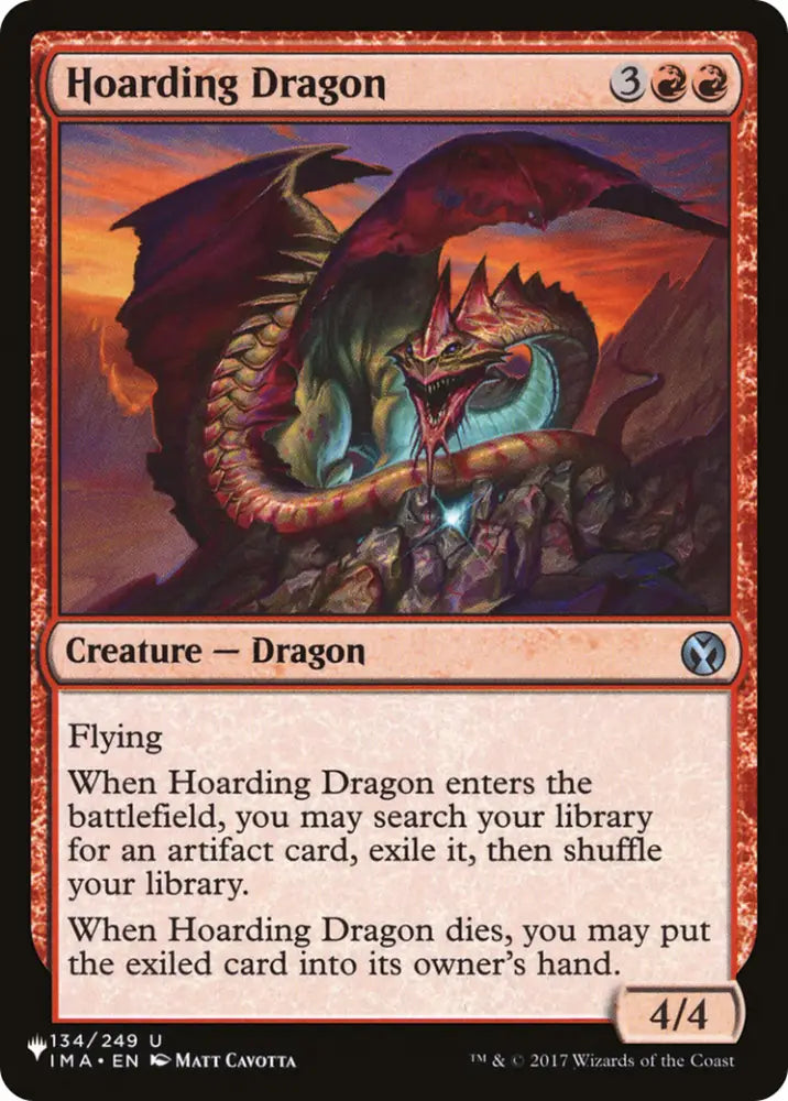 Hoarding Dragon [The List] - MTG Single