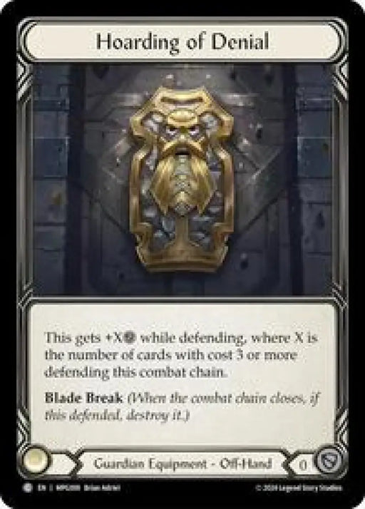 Hoarding of Denial (MPG009) [Mastery Pack Guardian]