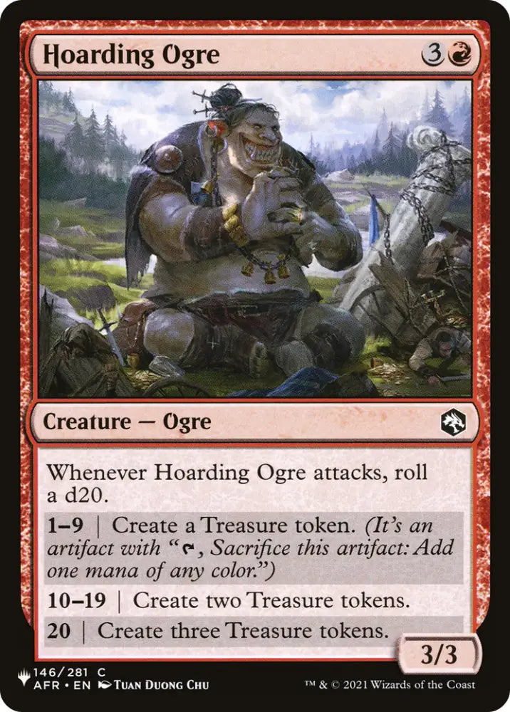 Hoarding Ogre [The List] - MTG Single
