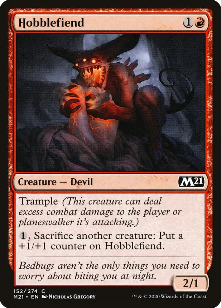Hobblefiend [Core Set 2021] - MTG Single