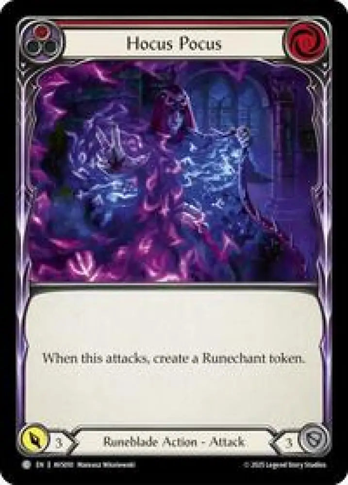 Hocus Pocus (Red) (AVS010) [Armory Deck: Legends Viserai]