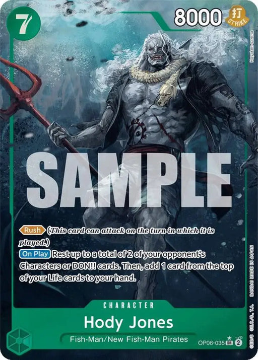 Hody Jones (035) (Alternate Art) (OP06-035) [Wings of the Captain]