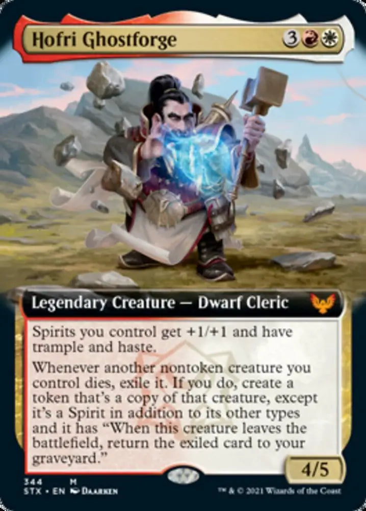 Hofri Ghostforge (Extended Art) [Strixhaven: School of Mages] - MTG Single