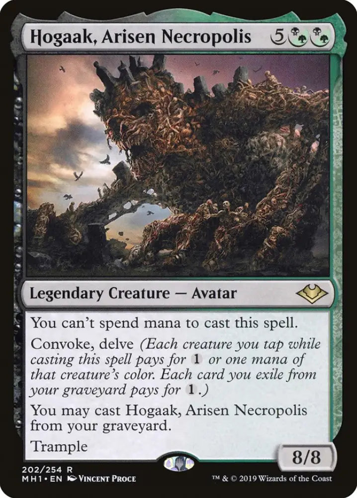 Hogaak Arisen Necropolis [Modern Horizons] - MTG Single