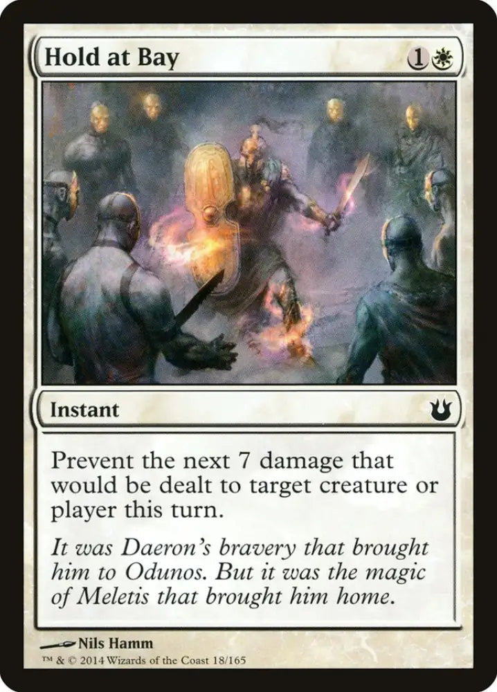 Hold at Bay [Born of the Gods] - MTG Single