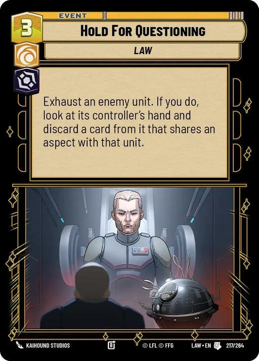 Hold for Questioning (217/264) [A Lawless Time]