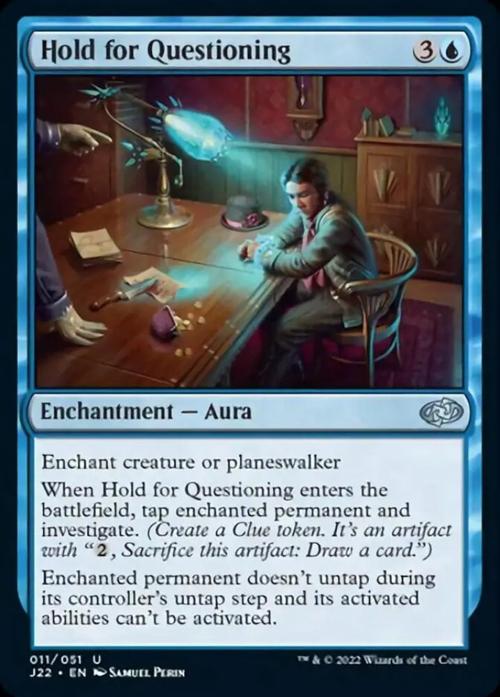 Hold for Questioning [Jumpstart 2022] - MTG Single