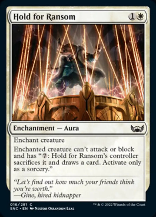 Hold for Ransom [Streets of New Capenna] - MTG Single