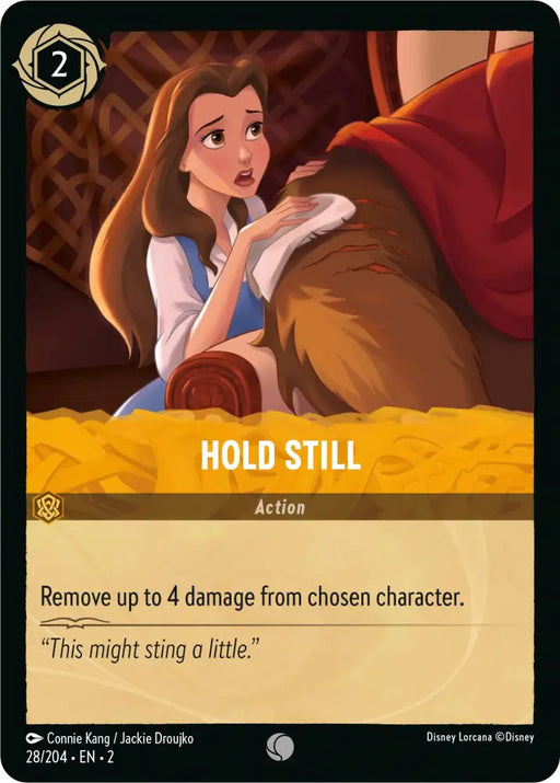 Hold Still (28/204) [Rise of the Floodborn] - Lorcana Single