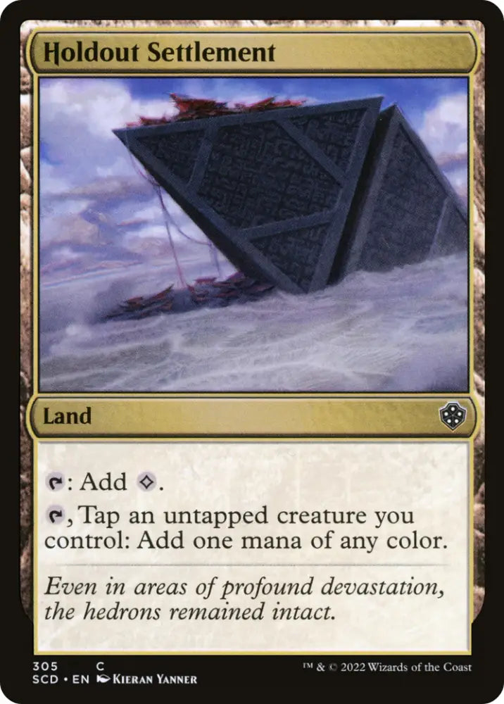 Holdout Settlement [Starter Commander Decks] - MTG Single