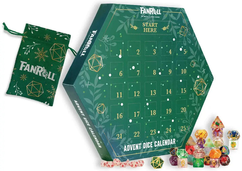 Holiday Dice Advent Calendar 2025 - D&D
