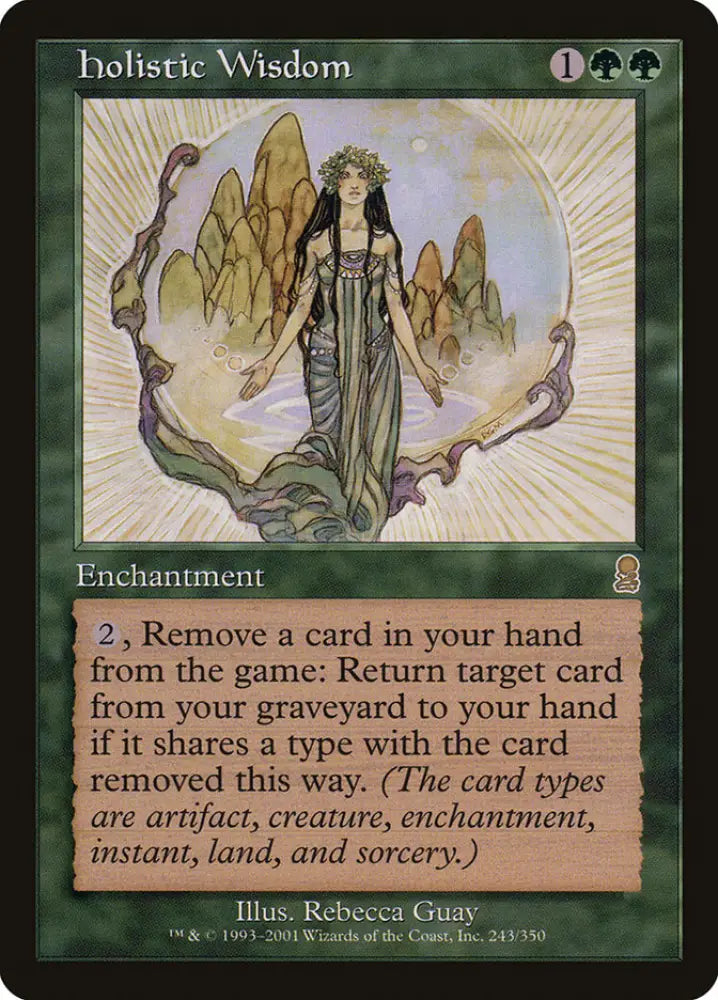 Holistic Wisdom [Odyssey] - MTG Single