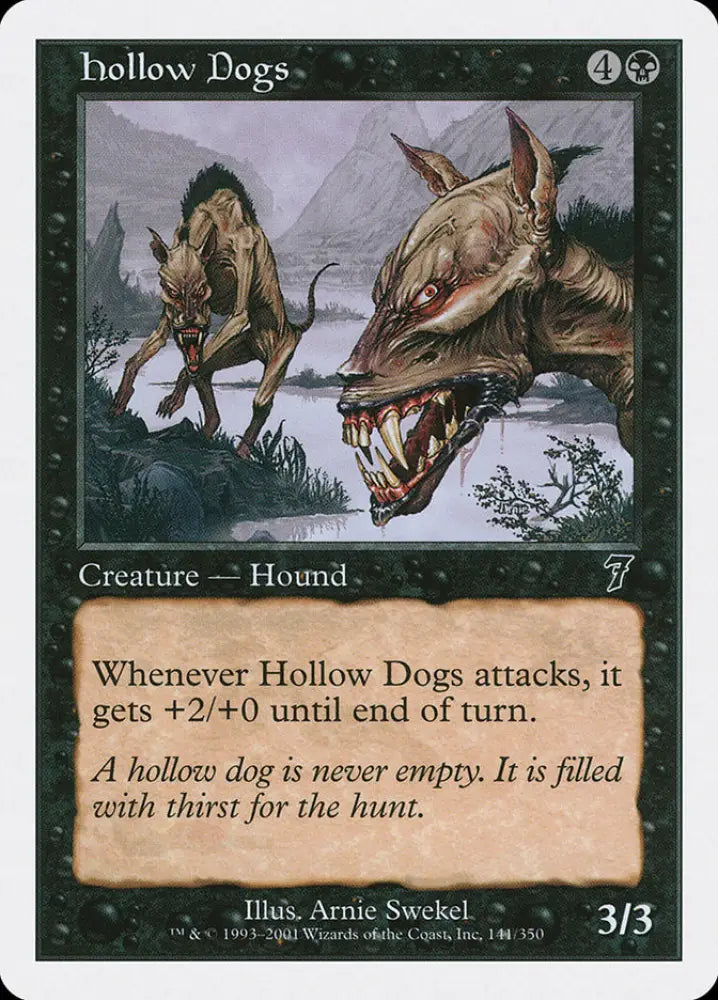Hollow Dogs [Seventh Edition] - MTG Single