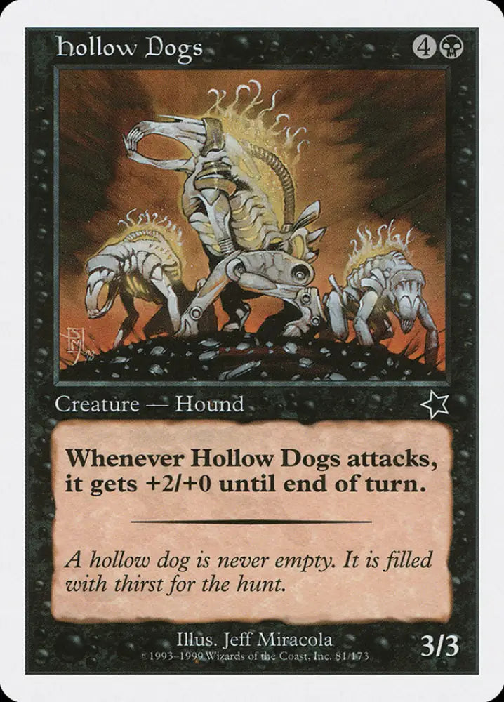Hollow Dogs [Starter 1999] - MTG Single