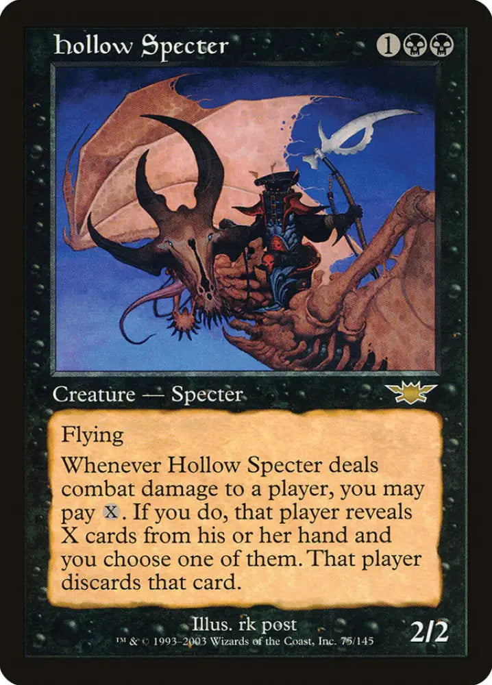 Hollow Specter [Legions] - MTG Single