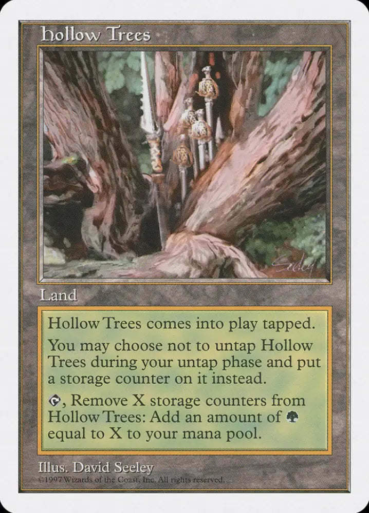 Hollow Trees [Fifth Edition] - MTG Single