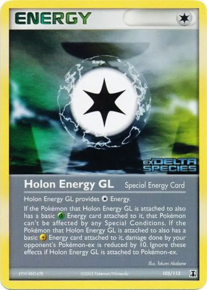 Holon Energy GL (105/113) (Stamped) [EX: Delta Species] - Pokemon Single