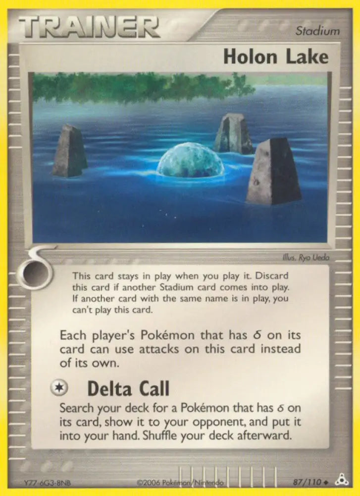 Holon Lake (87/110) [EX: Holon Phantoms] - Pokemon Single