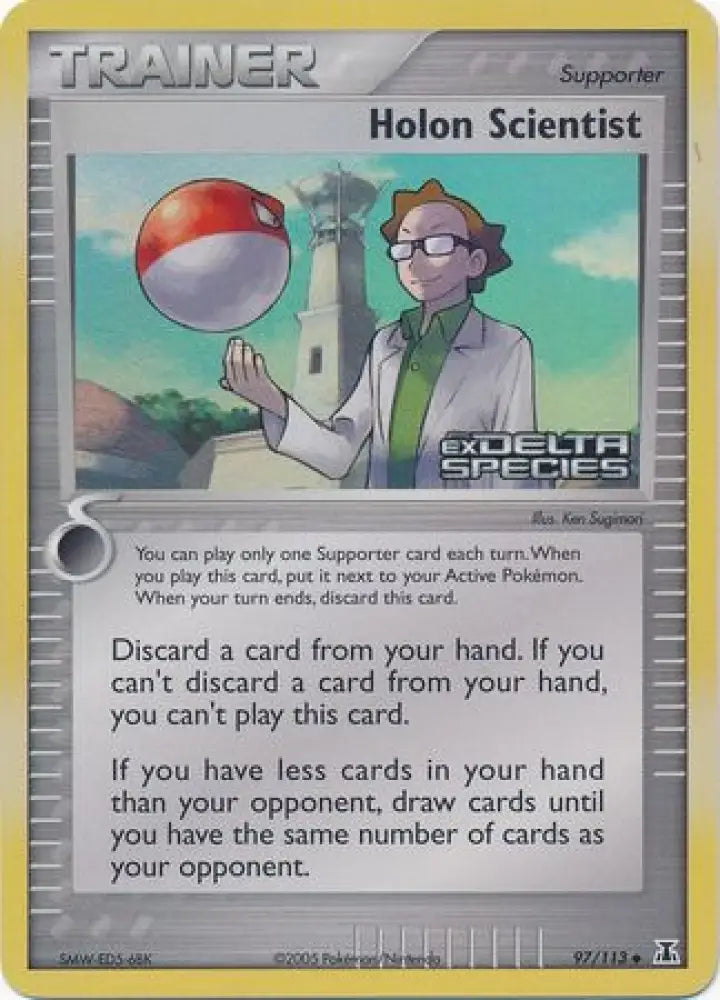 Holon Scientist (97/113) (Stamped) [EX: Delta Species] - Pokemon Single