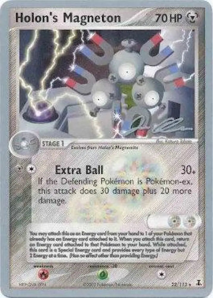 Holon’s Magneton (22/113) (Mewtrick - Jason Klaczynski) [World Championships 2006] - Pokemon Single
