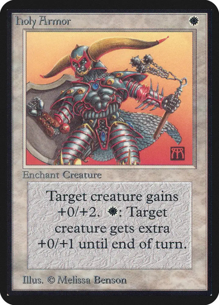 Holy Armor [Alpha Edition] - MTG Single