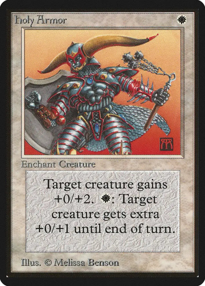 Holy Armor [Beta Edition] - MTG Single
