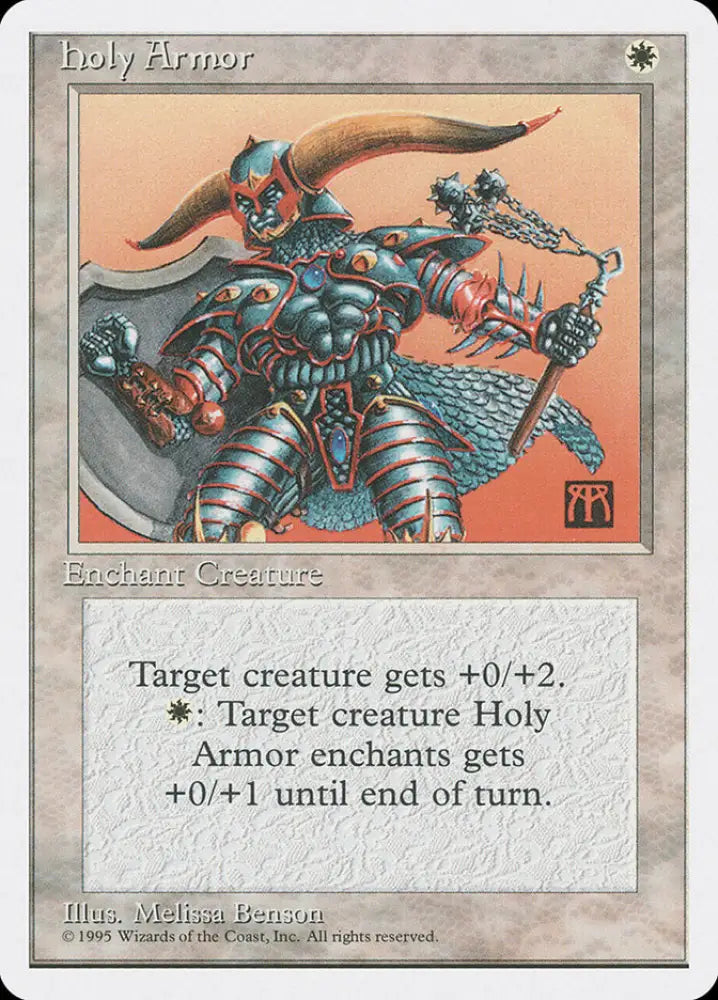 Holy Armor [Fourth Edition] - MTG Single