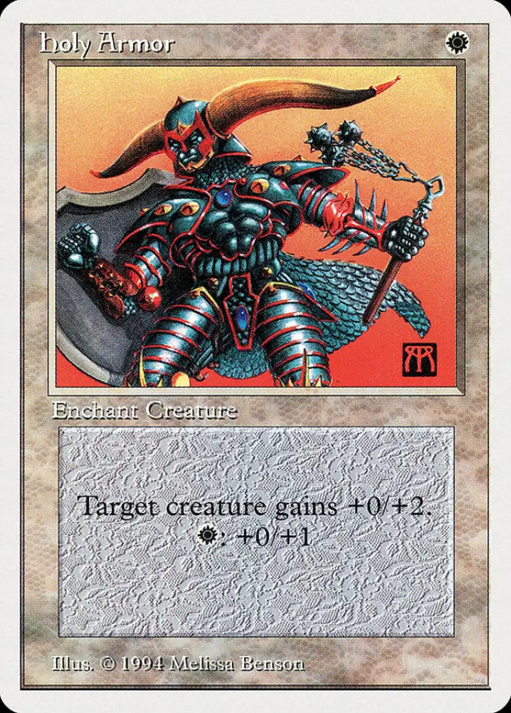 Holy Armor [Summer Magic / Edgar] - MTG Single