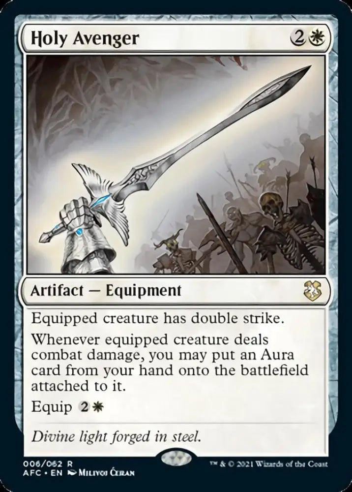 Holy Avenger [Dungeons & Dragons: Adventures in the Forgotten Realms Commander] - MTG Single