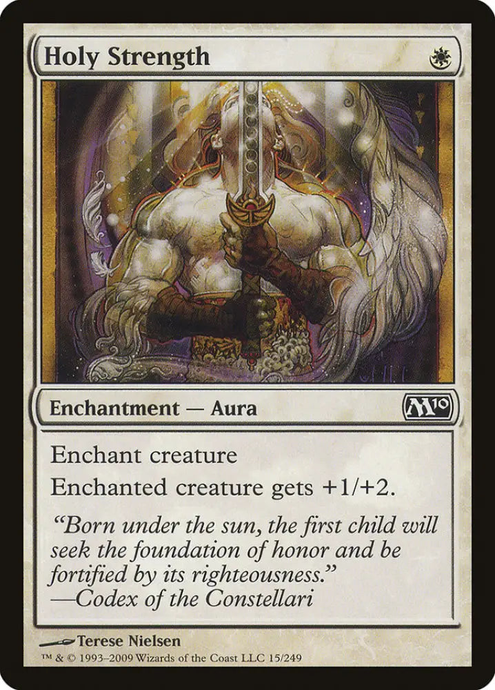 Holy Strength [Magic 2010] - MTG Single