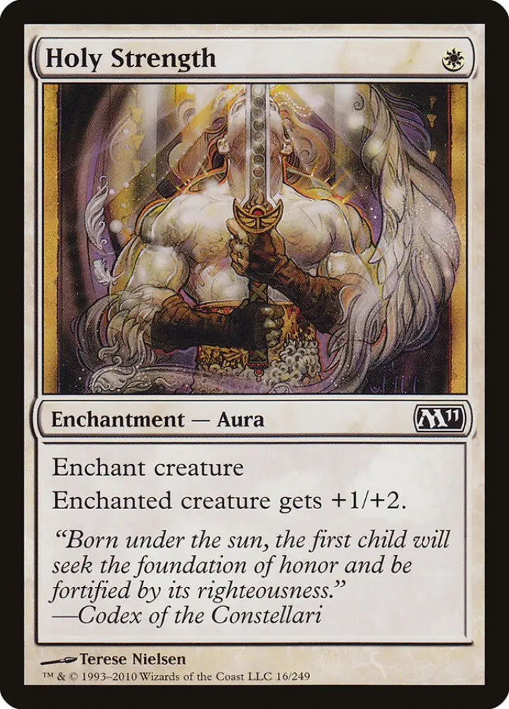 Holy Strength [Magic 2011] - MTG Single