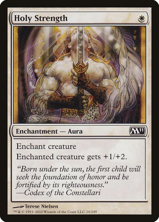 Holy Strength [Magic 2011] - MTG Single