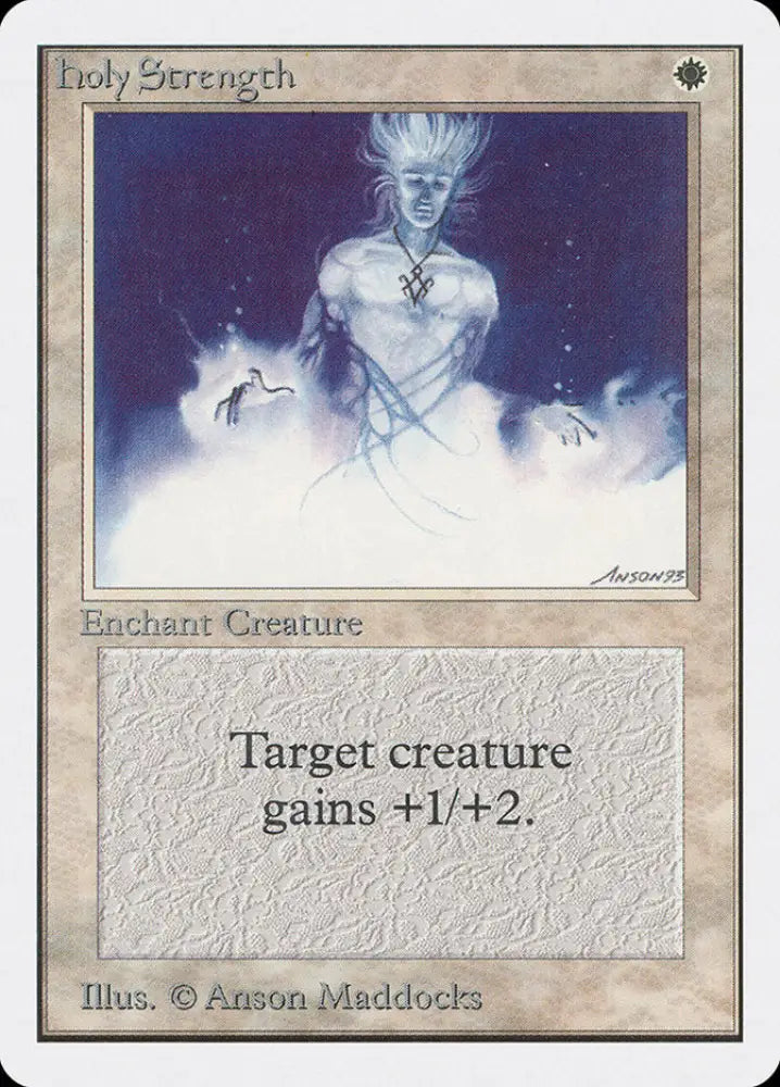 Holy Strength [Unlimited Edition] - MTG Single