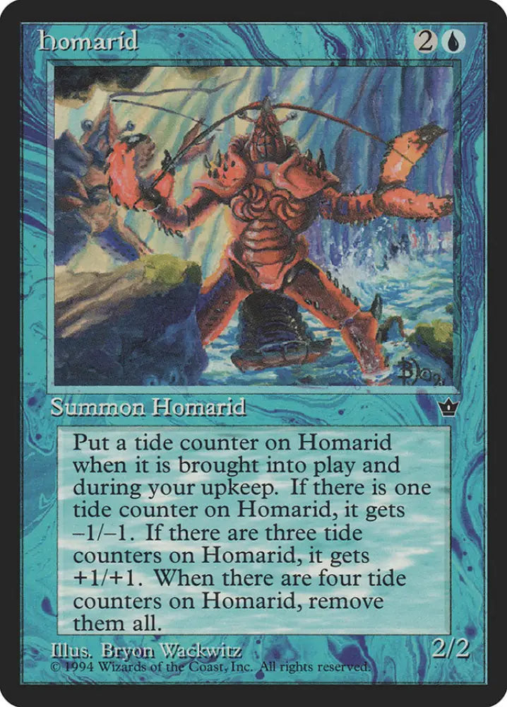 Homarid (Bryon Wackwitz) [Fallen Empires] - MTG Single