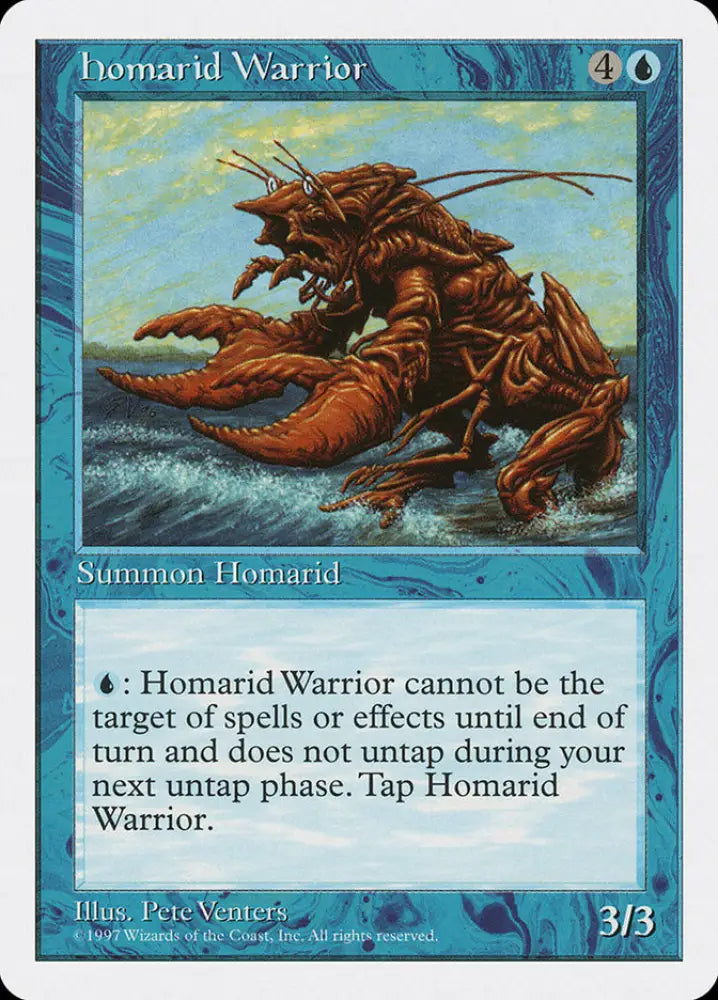 Homarid Warrior [Fifth Edition] - MTG Single