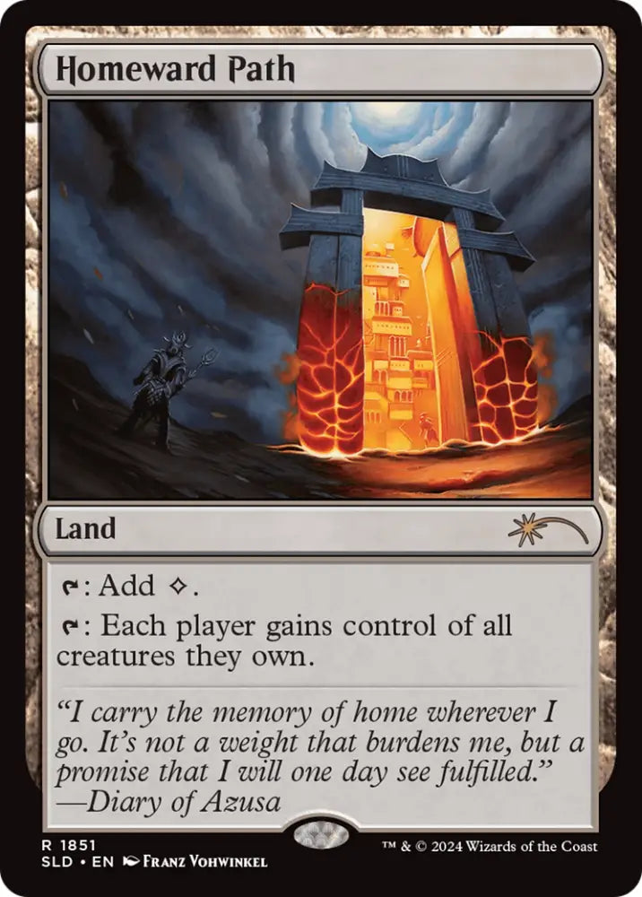 Homeward Path (1851) [Secret Lair Drop Series] - MTG Single