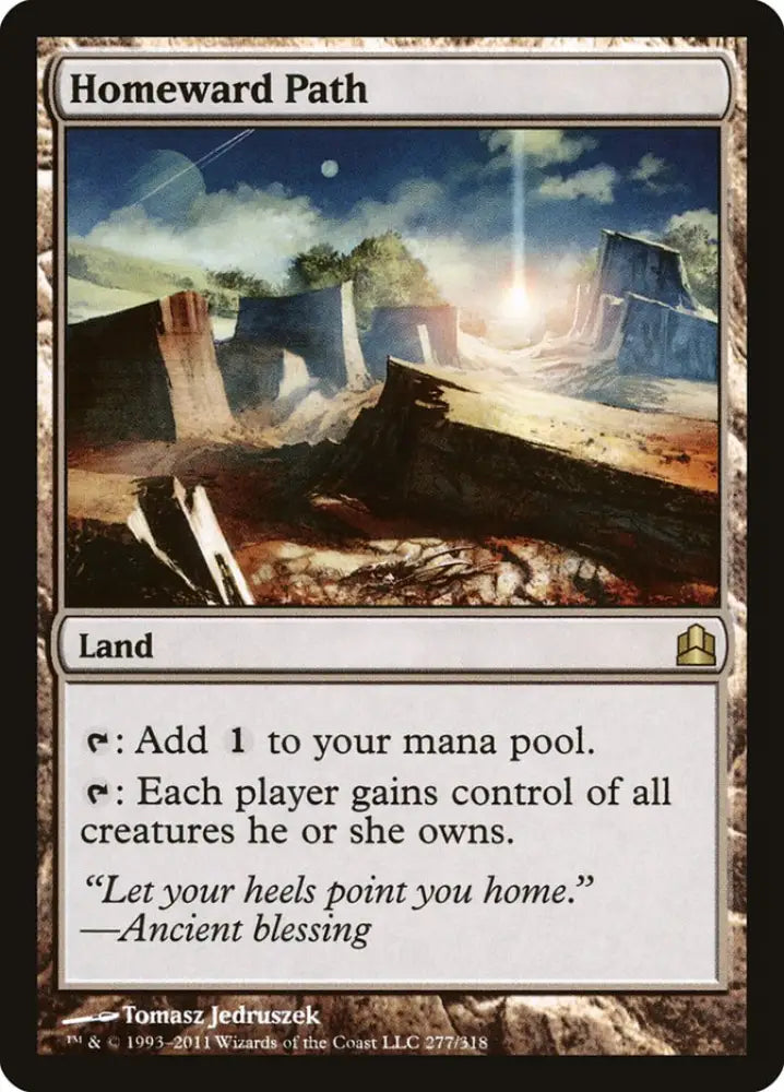 Homeward Path [Commander 2011] - MTG Single