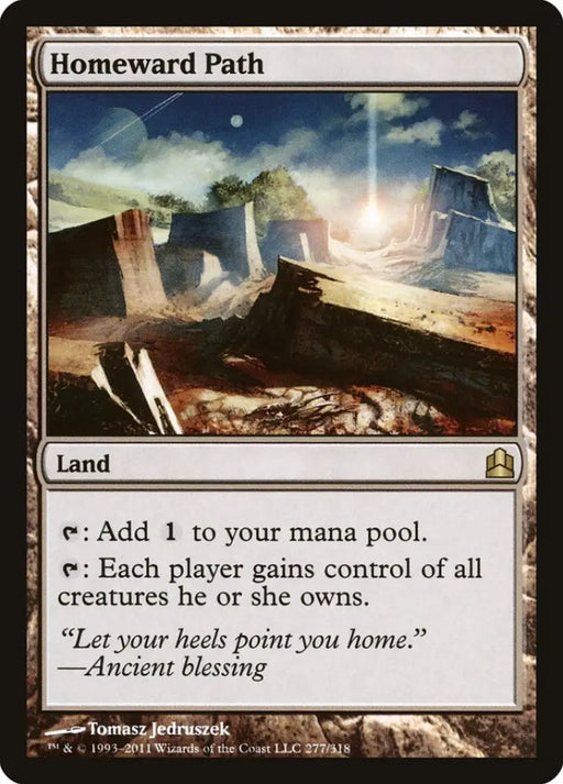 Homeward Path [Commander 2011] - MTG Single