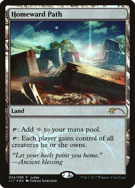 Homeward Path [Judge Gift Cards 2017] - MTG Single