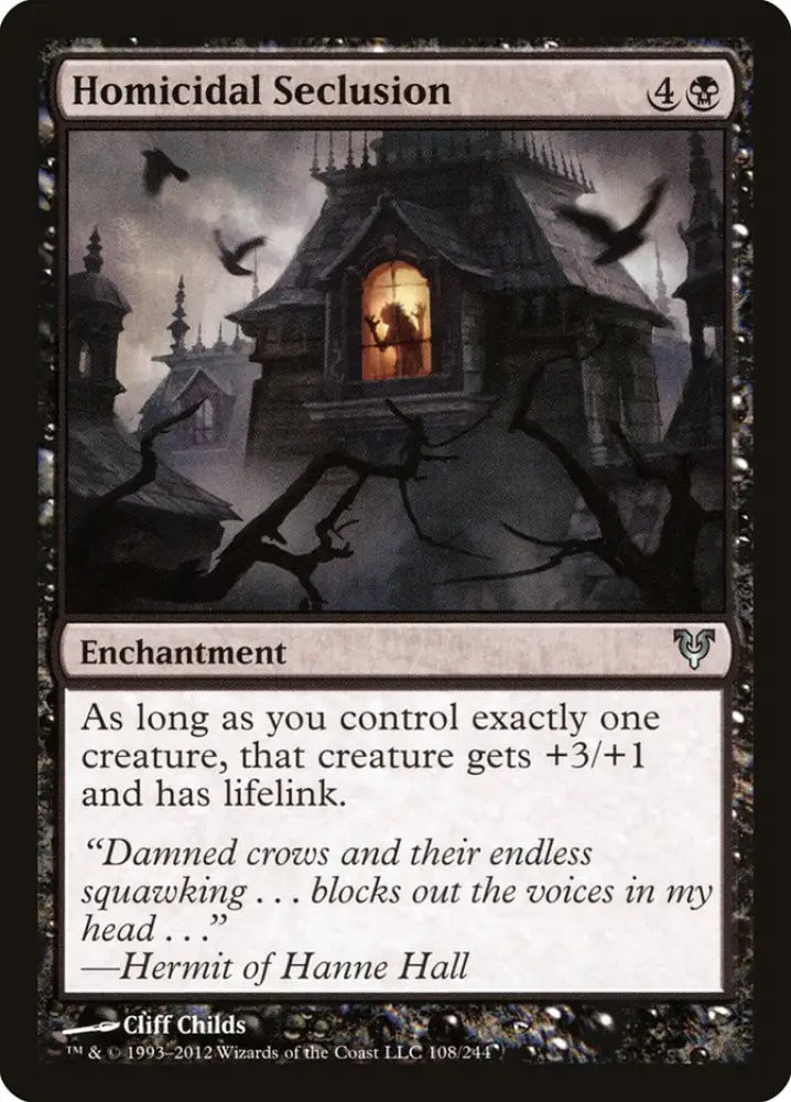 Homicidal Seclusion [Avacyn Restored] - MTG Single
